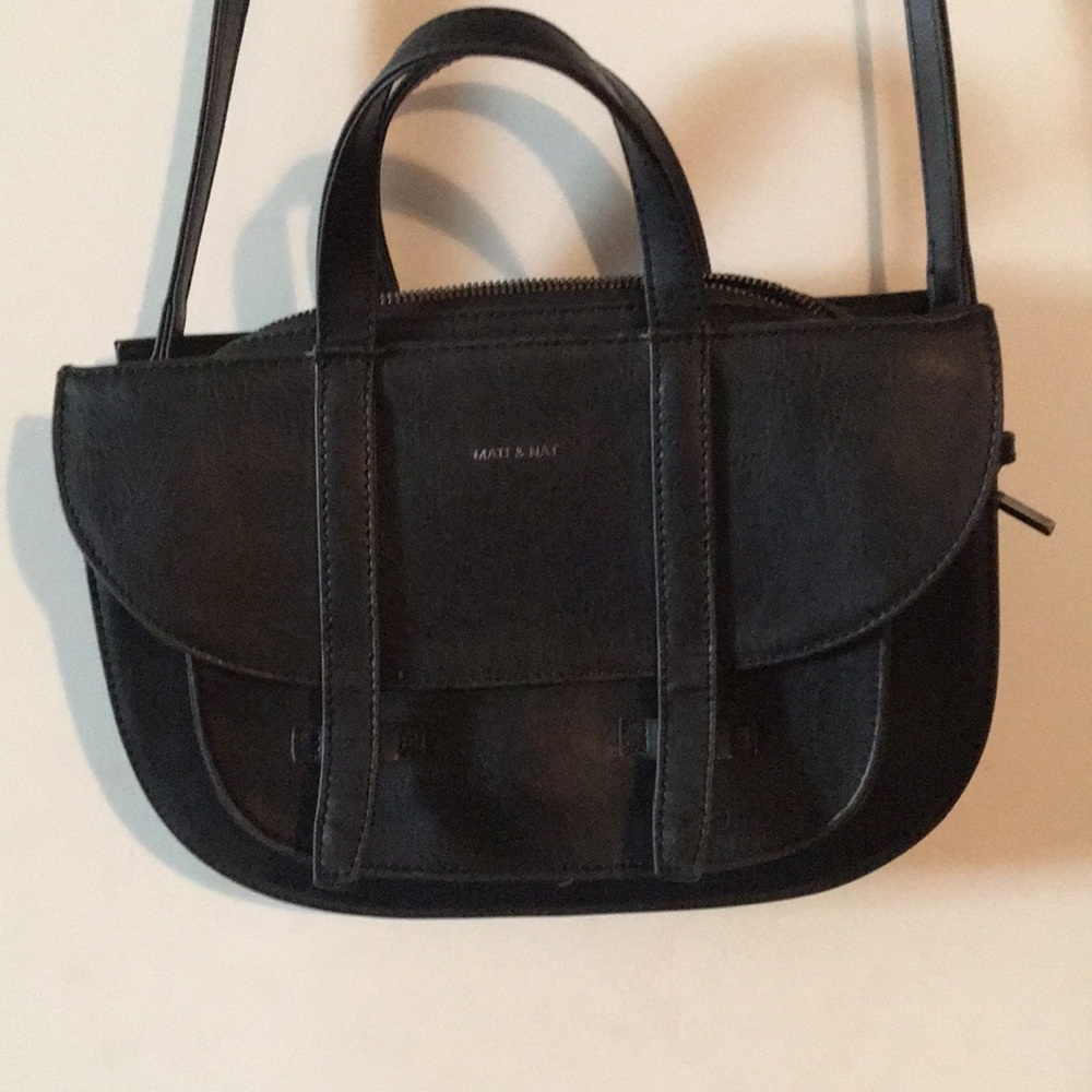 Vegan black purse
